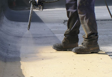 coating systems over Clarksville spray foam roof systems